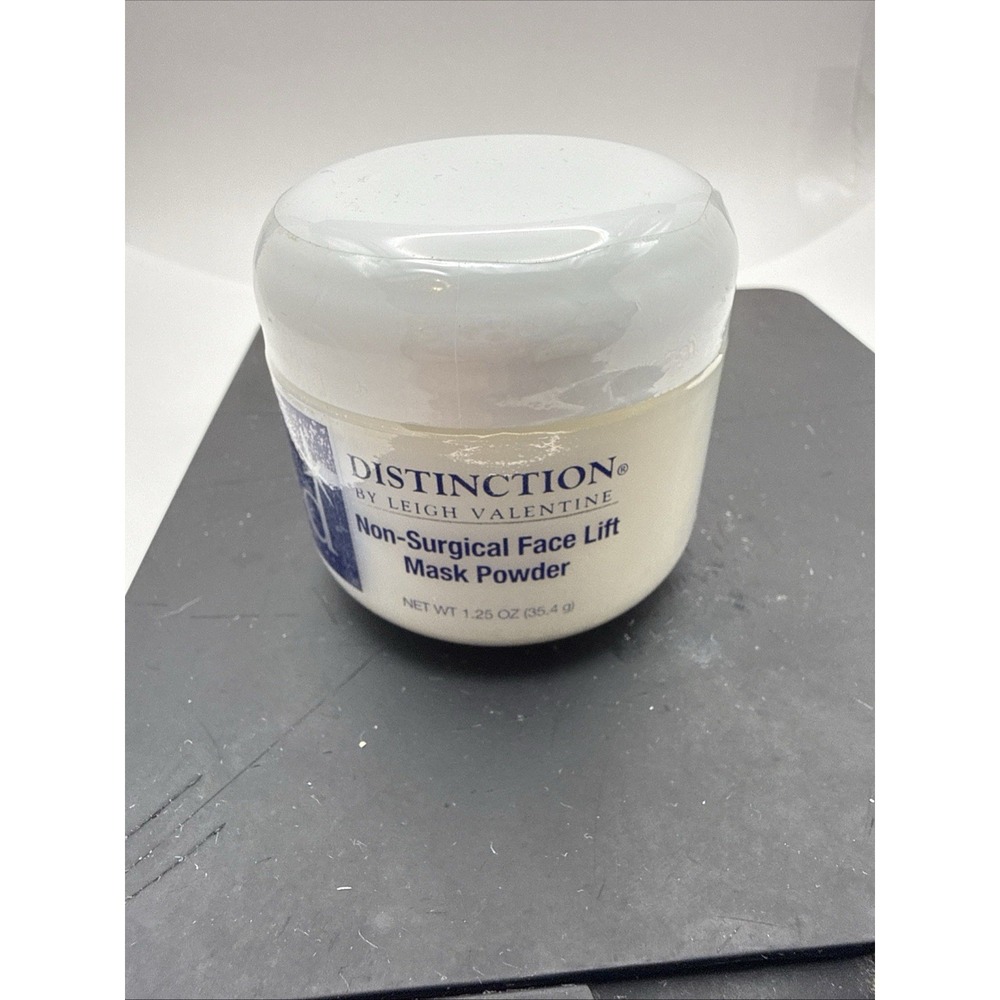 New Distinction By Leigh Valentine Face Lift Mask Powder 1.25 Oz Sealed